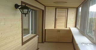 Отделка балкона под ключ Луга, цена от 5833 руб.
